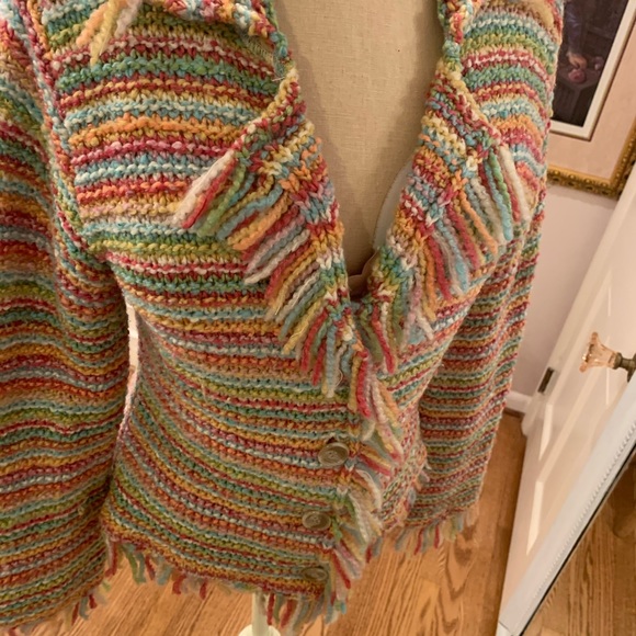 😃NWT Happy, cozy and fun colorful sweater😁 - Picture 4 of 8